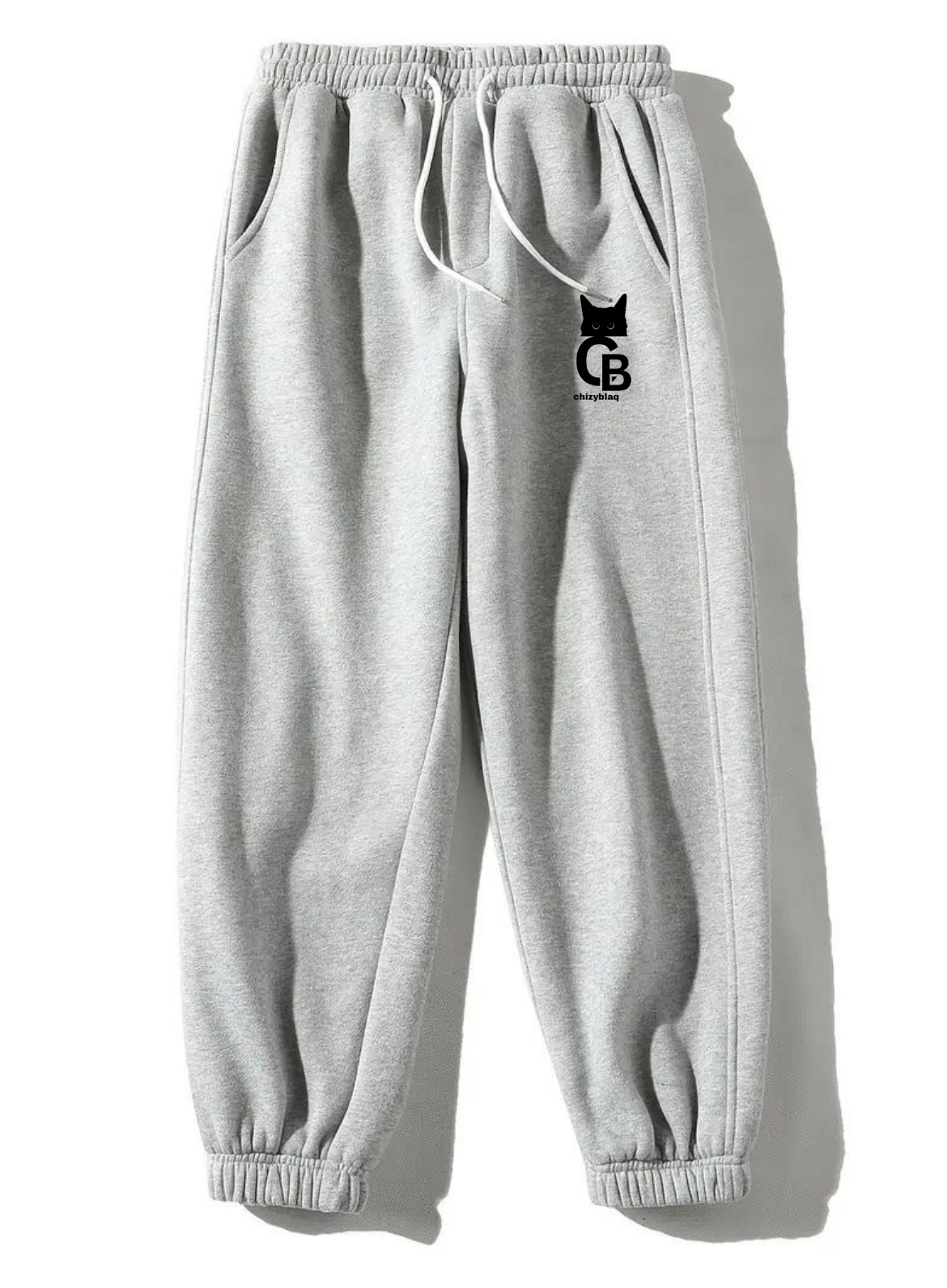 Gray Baggy Sweatpants
